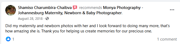 monya photography client reveiw