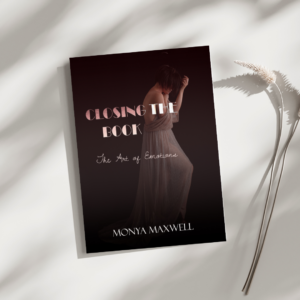 closing the book - the art of emotions - best digital art book authored by monya maxwell