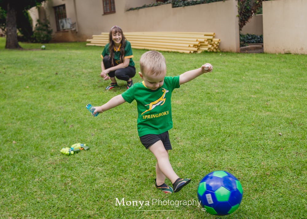 Natural family photos at home