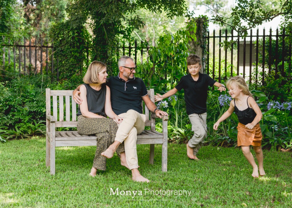 Natural family photos at home
