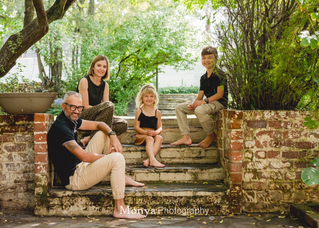 Natural family photos at home