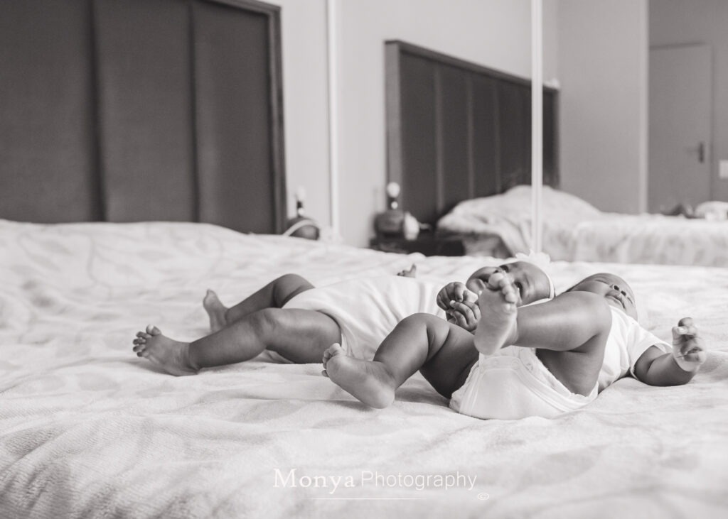 Lifestyle newborn at home